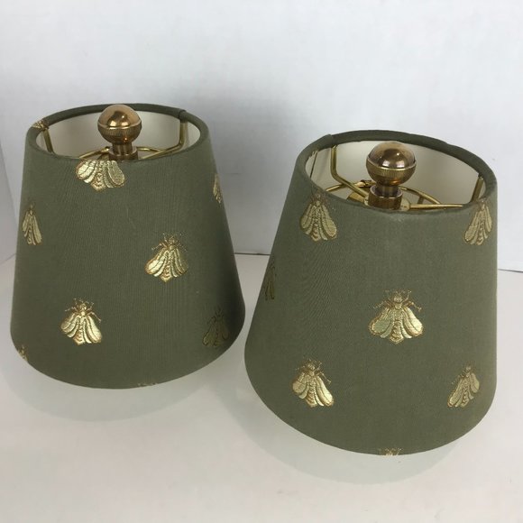 Two (2) Cooper, lampshades only, - Picture 1 of 6